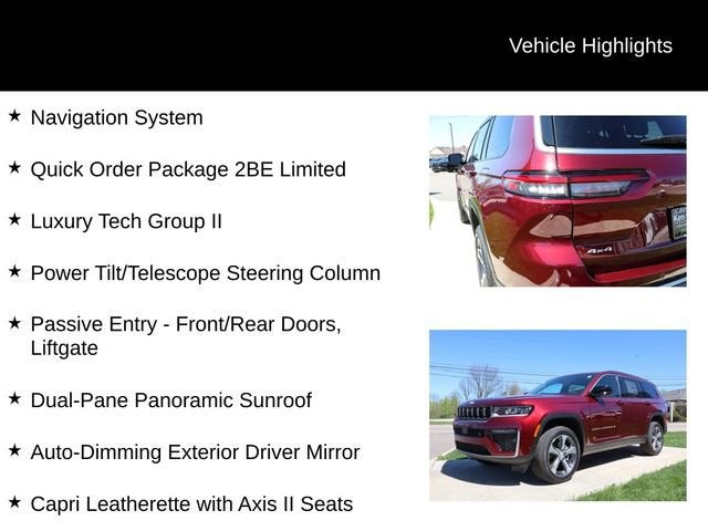 2026 Jeep Grand Cherokee L Limited