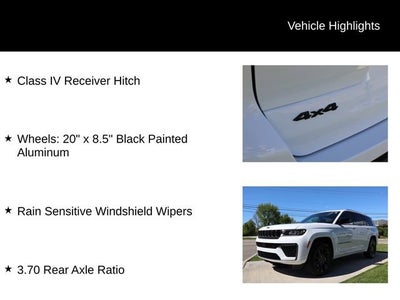 2026 Jeep Grand Cherokee L Limited Reserve