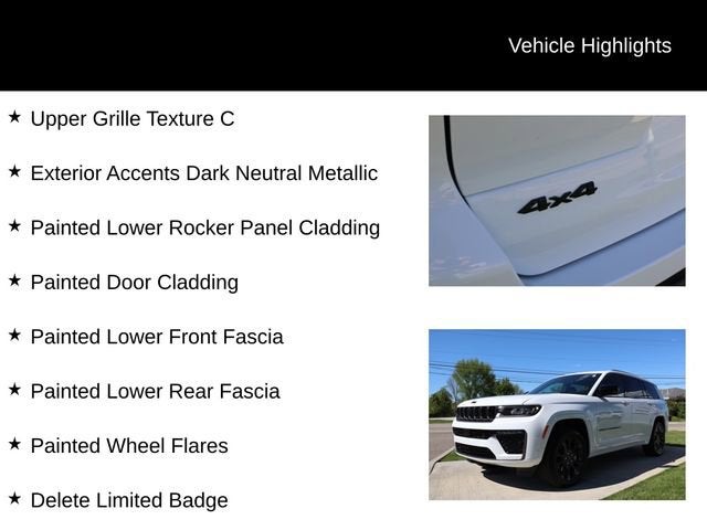 2026 Jeep Grand Cherokee L Limited Reserve