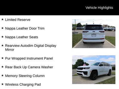 2026 Jeep Grand Cherokee L Limited Reserve