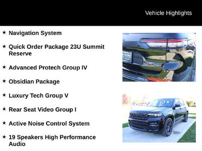 2025 Jeep Grand Cherokee L Summit Reserve