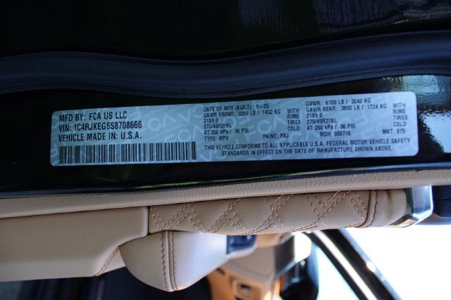 2025 Jeep Grand Cherokee L Summit Reserve