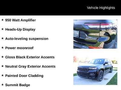 2025 Jeep Grand Cherokee L Summit Reserve