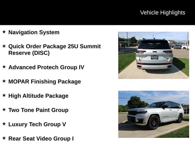 2024 Jeep Grand Cherokee L Summit Reserve