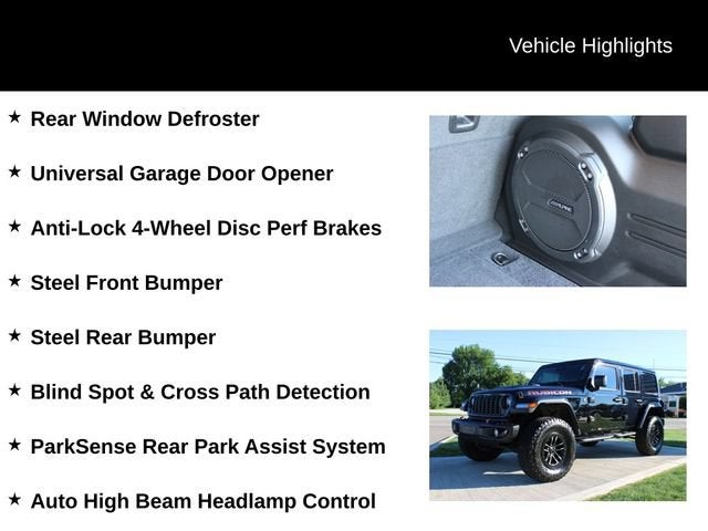 2025 Jeep Wrangler Rubicon X