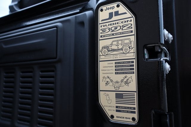 2025 Jeep Wrangler Rubicon 392 Final Edition