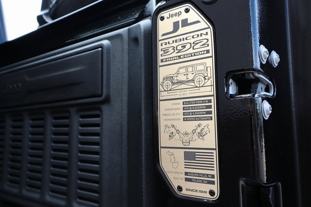 2025 Jeep Wrangler Rubicon 392 Final Edition