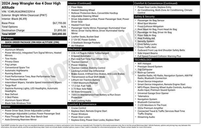 2024 Jeep Wrangler 4xe High Altitude
