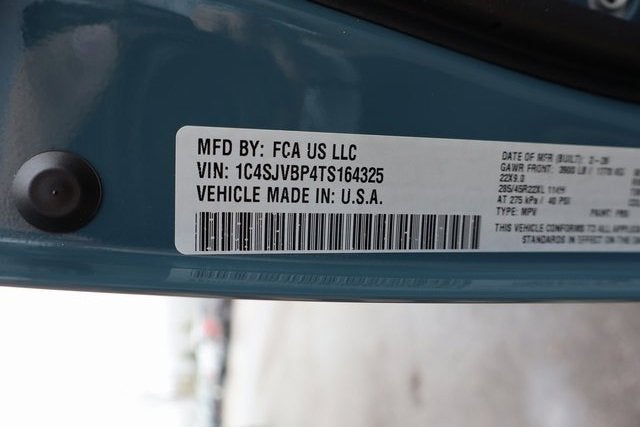 2026 Jeep Grand Wagoneer Limited Reserve