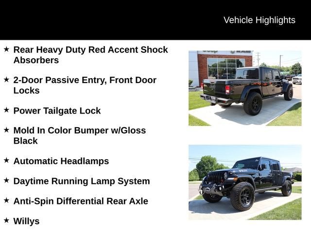 2022 Jeep Gladiator Willys