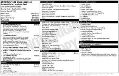 2021 RAM 1500 Classic Warlock