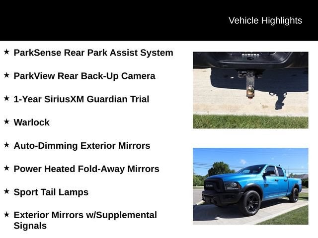2021 RAM 1500 Classic Warlock