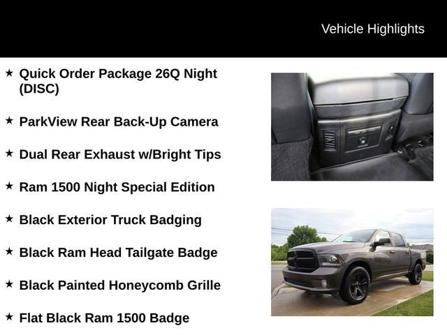 2018 RAM 1500 Night