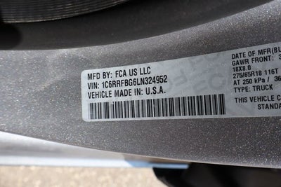 2020 RAM 1500 Big Horn