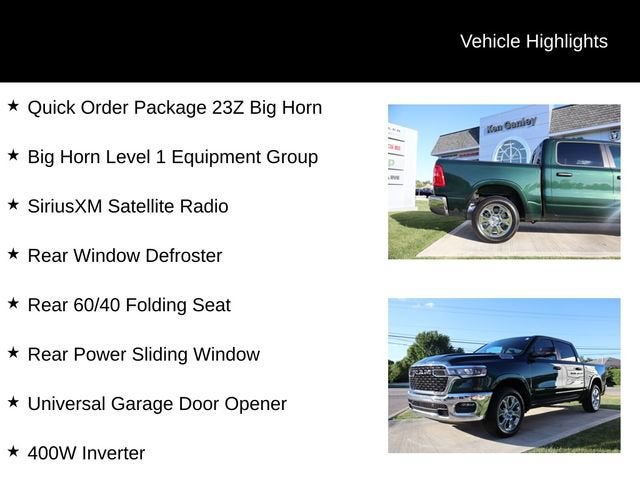 2026 RAM 1500 Big Horn