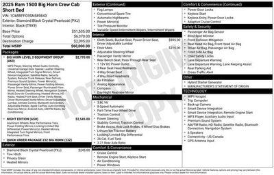 2025 RAM 1500 Big Horn