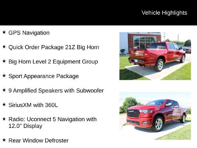 2027 RAM 1500 Big Horn