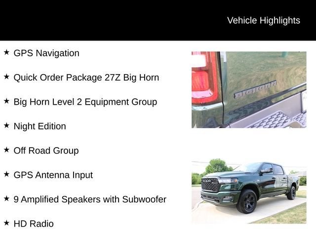 2026 RAM 1500 Big Horn