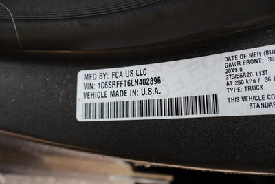 2020 RAM 1500 Big Horn