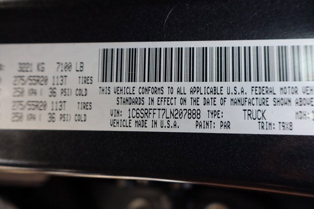 2020 RAM 1500 Big Horn