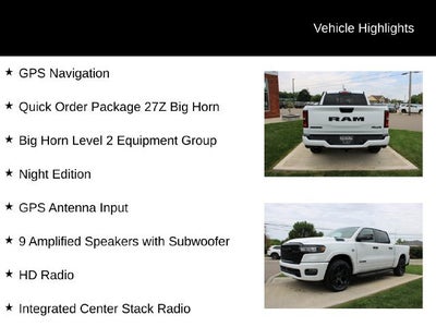 2026 RAM 1500 Big Horn