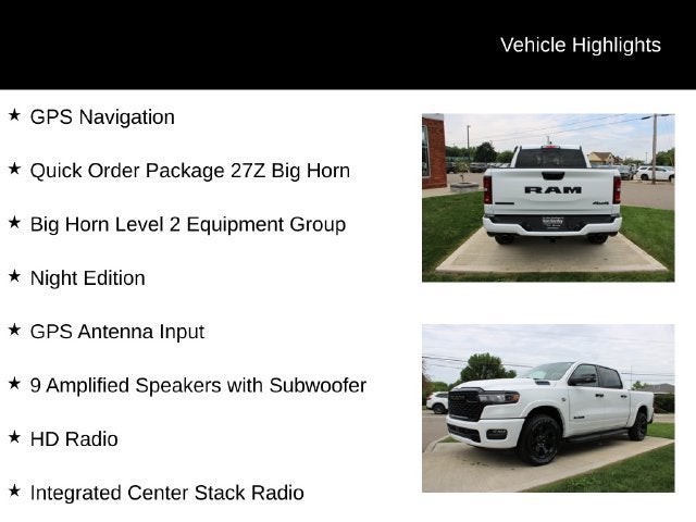 2026 RAM 1500 Big Horn