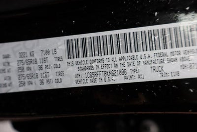 2019 RAM 1500 Big Horn/Lone Star