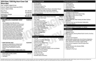 2024 RAM 1500 Big Horn