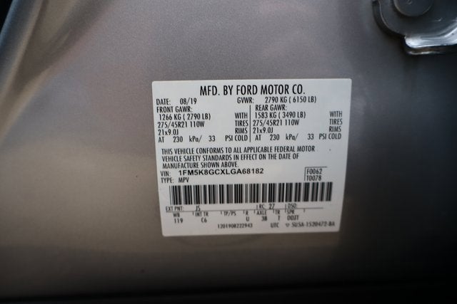 2020 Ford Explorer ST