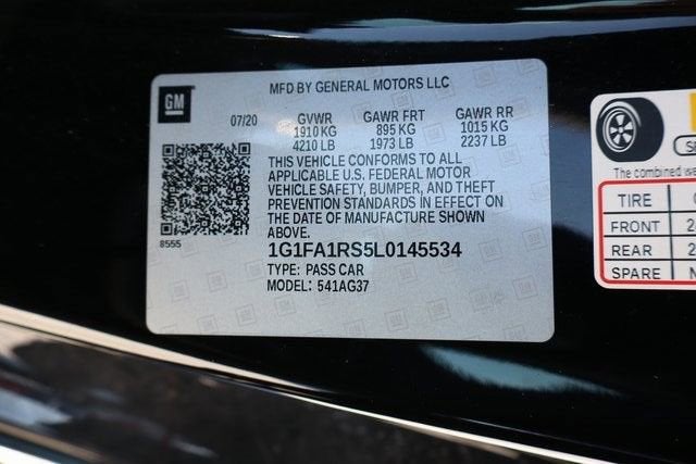 2020 Chevrolet Camaro 1LT