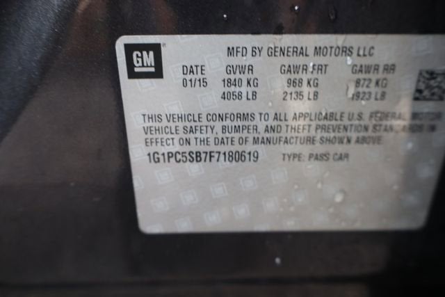 2015 Chevrolet Cruze LT