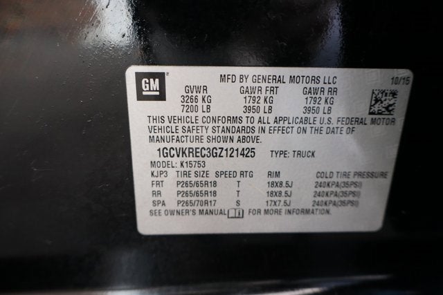 2016 Chevrolet Silverado 1500 LT