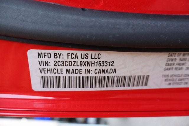 2022 Dodge Challenger SRT Hellcat Redeye Widebody