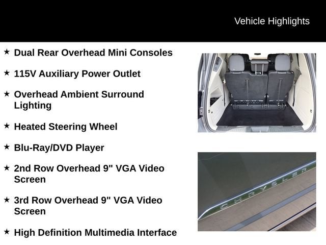 2016 Chrysler Town & Country Touring-L Anniversary Edition