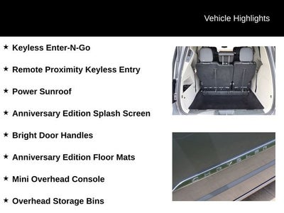 2016 Chrysler Town & Country Touring-L Anniversary Edition