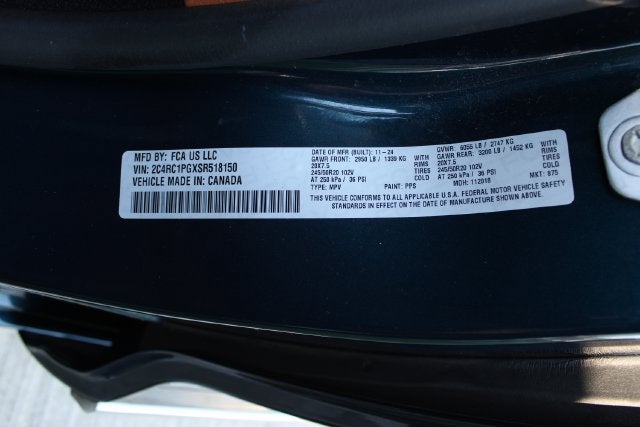 2025 Chrysler Pacifica Pinnacle