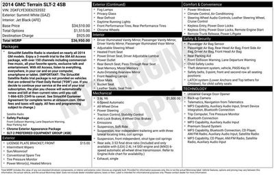 2014 GMC Terrain SLT