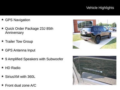 2026 Jeep Cherokee 85th Anniversary