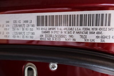 2019 RAM 3500 Laramie