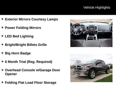 2016 RAM 1500 Big Horn