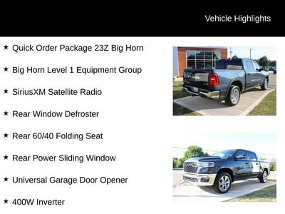 2026 RAM 1500 Big Horn