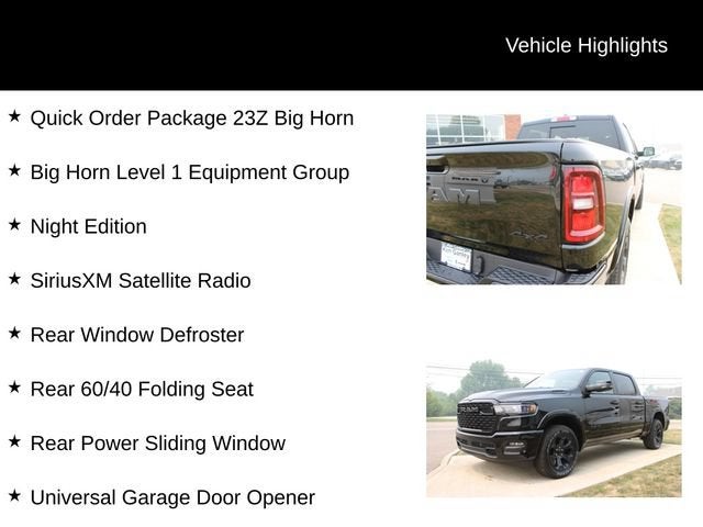 2026 RAM 1500 Big Horn
