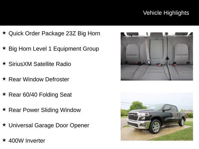 2026 RAM 1500 Big Horn