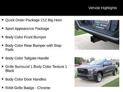 2026 RAM 1500 Big Horn