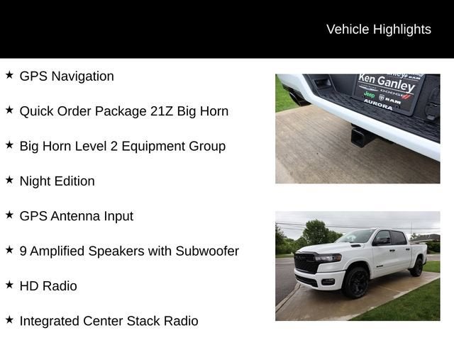 2026 RAM 1500 Big Horn
