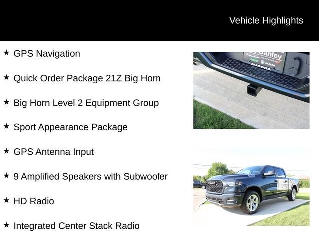 2026 RAM 1500 Big Horn