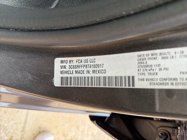 2026 RAM 1500 Big Horn