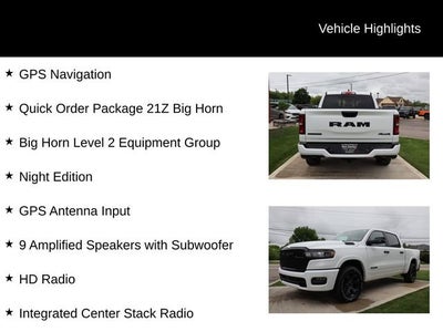 2026 RAM 1500 Big Horn