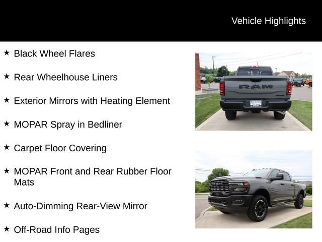 2026 RAM 2500 Warlock