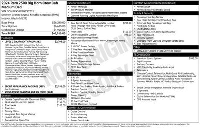 2024 RAM 2500 Big Horn
